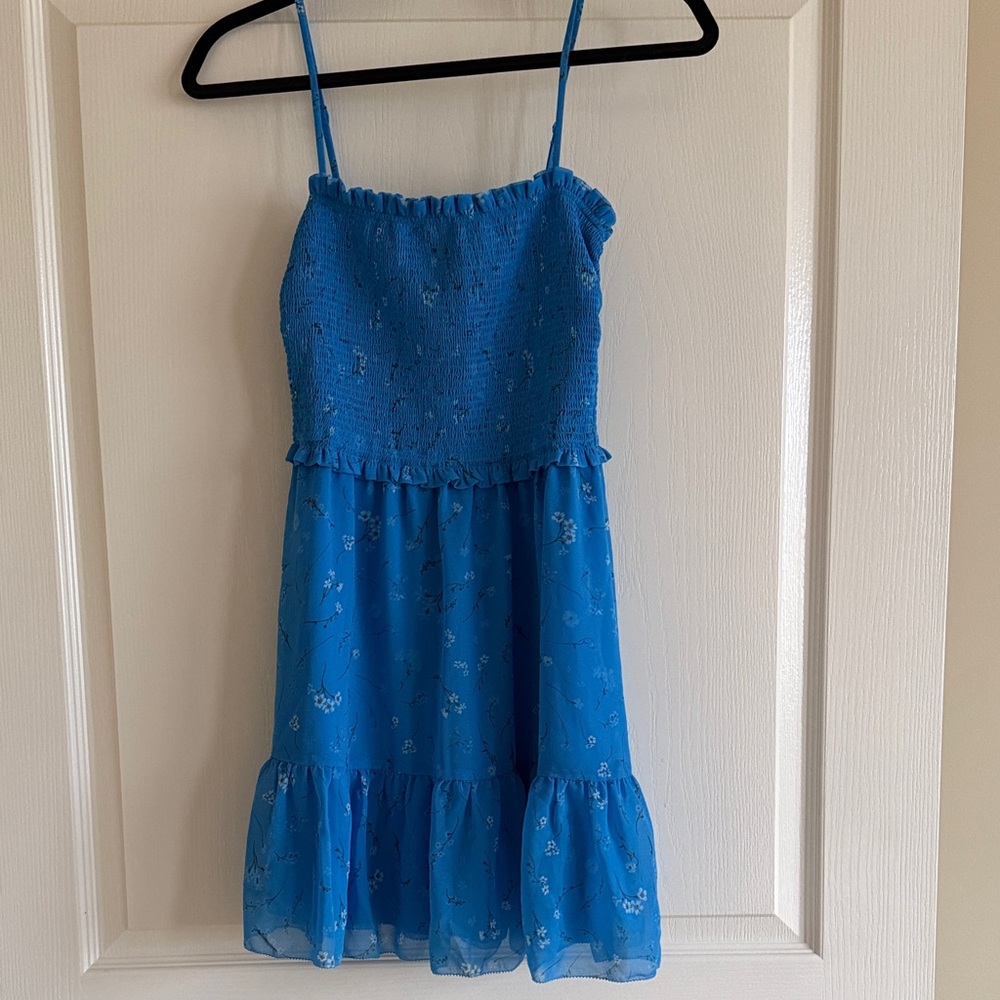 Wilfred Blue Floral Dress